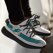 Load image into Gallery viewer, Miami Dolphins NFL Like Yeezy Boost Shoes L2610-019
