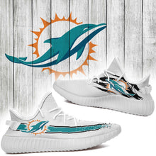 Load image into Gallery viewer, Miami Dolphins NFL Like Yeezy Boost Shoes L2610-019