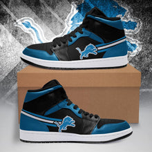 Load image into Gallery viewer, Detroit Lions NFL Jordan Sneakers Shoes T2910-V01-22