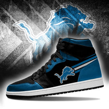 Load image into Gallery viewer, Detroit Lions NFL Jordan Sneakers Shoes T2910-V01-22