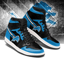 Load image into Gallery viewer, Detroit Lions NFL Jordan Sneakers Shoes T2910-V01-22