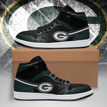Load image into Gallery viewer, Green Bay Packers NFL Jordan Sneakers Shoes T2910-V01-21