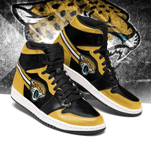 Load image into Gallery viewer, Jacksonville Jaguars NFL Jordan Sneakers Shoes T2910-V01-18