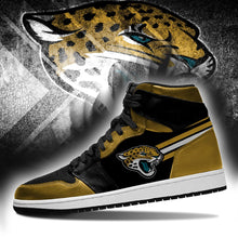 Load image into Gallery viewer, Jacksonville Jaguars NFL Jordan Sneakers Shoes T2910-V01-18