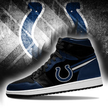 Load image into Gallery viewer, Indianapolis Colts NFL Jordan Sneakers Shoes T2910-V01-19