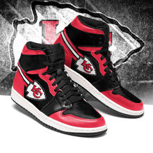 Load image into Gallery viewer, Kansas City Chiefs NFL Jordan Sneakers Shoes T2910-V01-17