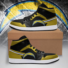 Load image into Gallery viewer, Los Angeles Chargers NFL Jordan Sneakers Shoes T2910-V01-16