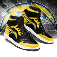 Load image into Gallery viewer, Los Angeles Chargers NFL Jordan Sneakers Shoes T2910-V01-16