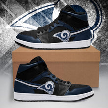 Load image into Gallery viewer, Los Angeles Rams NFL Jordan Sneakers Shoes T2910-V01-15