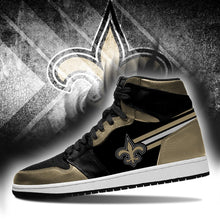 Load image into Gallery viewer, New Orleans Saints NFL Jordan Sneakers Shoes T2910-V01-11