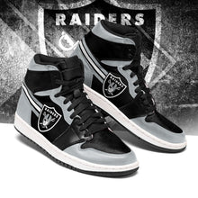Load image into Gallery viewer, Oakland Raiders NFL Jordan Sneakers Shoes T2910-V01-8