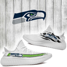 Load image into Gallery viewer, Seattle Seahawks NFL Like Yeezy Boost Shoes L2610-029