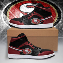 Load image into Gallery viewer, San Francisco 49ers NFL Jordan Sneakers Shoes T2910-V01-5