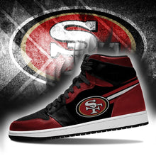Load image into Gallery viewer, San Francisco 49ers NFL Jordan Sneakers Shoes T2910-V01-5