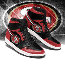 Load image into Gallery viewer, San Francisco 49ers NFL Jordan Sneakers Shoes T2910-V01-5