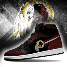 Load image into Gallery viewer, Washington Redskins NFL Jordan Sneakers Shoes T2910-V01-1