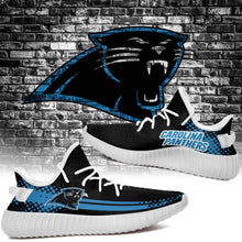 Load image into Gallery viewer, Carolina Panthers NFL Sport Teams Like Yeezy Boost Shoes T1810 008