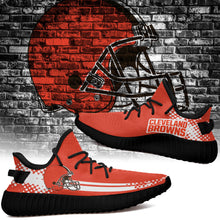 Load image into Gallery viewer, Cleveland Browns NFL Sport Teams Like Yeezy Boost Shoes T1810 006