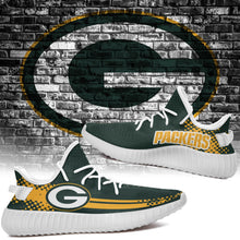 Load image into Gallery viewer, Green Bay Packers NFL Sport Teams Like Yeezy Boost Shoes T1810 001