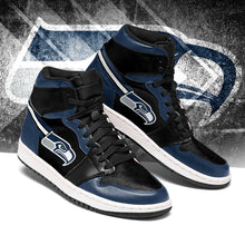 Load image into Gallery viewer, Seattle Seahawks NFL Jordan Sneakers Shoes T2910-V01-4