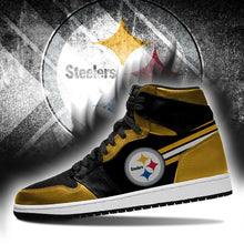 Load image into Gallery viewer, Pittsburgh Steelers NFL Jordan Sneakers Shoes T2910-V01-6