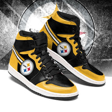 Load image into Gallery viewer, Pittsburgh Steelers NFL Jordan Sneakers Shoes T2910-V01-6