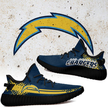 Load image into Gallery viewer, Los Angeles Chargers NFL Sport Teams Like Yeezy Boost Shoes T1810 028