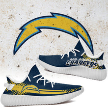 Load image into Gallery viewer, Los Angeles Chargers NFL Sport Teams Like Yeezy Boost Shoes T1810 028