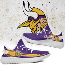 Load image into Gallery viewer, Minnesota Vikings NFL Sport Teams Like Yeezy Boost Shoes T1810 025