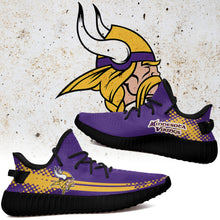 Load image into Gallery viewer, Minnesota Vikings NFL Sport Teams Like Yeezy Boost Shoes T1810 025