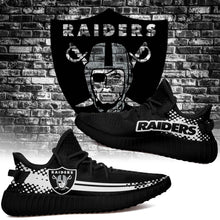 Load image into Gallery viewer, Oakland Raiders NFL Sport Teams Like Yeezy Boost Shoes T1810 020