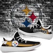 Load image into Gallery viewer, Pittsburgh Steelers NFL Sport Teams Like Yeezy Boost Shoes T1810 019