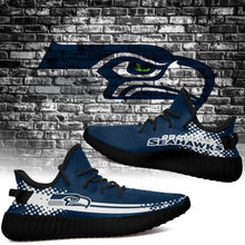 Load image into Gallery viewer, Seattle Seahawks NFL Sport Teams Like Yeezy Boost Shoes T1810 016