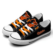 Load image into Gallery viewer, MLB Baltimore Orioles Low Top Canvas Shoes Gift For Fans H0411
