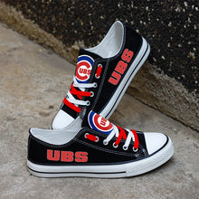 Load image into Gallery viewer, MLB Chicago Cubs Low Top Canvas Shoes Gift For Fans H0411