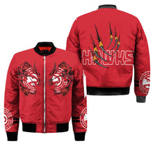Load image into Gallery viewer, Atlanta Hawks NBA Claws Bomber Jacket Apparel Gift For Fans L0411-01