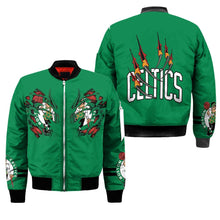 Load image into Gallery viewer, Boston Celtics NBA Claws Bomber Jacket Apparel Gift For Fans L0411-02