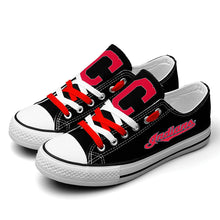 Load image into Gallery viewer, MLB Cleveland Indians Low Top Canvas Shoes Gift For Fans H0411