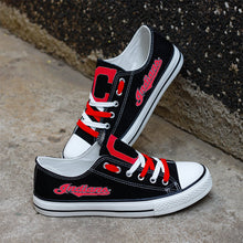 Load image into Gallery viewer, MLB Cleveland Indians Low Top Canvas Shoes Gift For Fans H0411