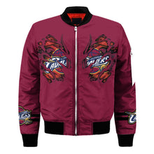 Load image into Gallery viewer, Cleveland Cavaliers NBA Claws Bomber Jacket Apparel Gift For Fans L0411-06