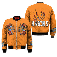 Load image into Gallery viewer, New York Knicks NBA Claws Bomber Jacket Apparel Gift For Fans L0411-020