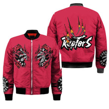 Load image into Gallery viewer, Toronto Raptors NBA Claws Bomber Jacket Apparel Gift For Fans L0411-028