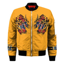 Load image into Gallery viewer, Utah Jazz NBA Claws Bomber Jacket Apparel Gift For Fans L0411-029
