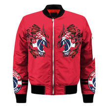 Load image into Gallery viewer, Washington Wizards NBA Claws Bomber Jacket Apparel Gift For Fans L0411-030