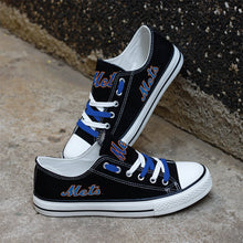 Load image into Gallery viewer, MLB New York Mets Low Top Canvas Shoes Gift For Fans H0411