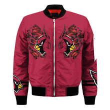 Load image into Gallery viewer, Arizona Cardinals NFL Claws Bomber Jacket Apparel Gift For Fans L0411-01