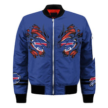 Load image into Gallery viewer, Buffalo Bills NFL Claws Bomber Jacket Apparel Gift For Fans L0411-04