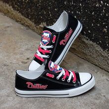 Load image into Gallery viewer, MLB Philadelphia Phillies Low Top Canvas Shoes Gift For Fans H0411
