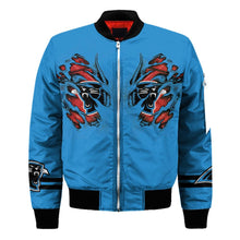 Load image into Gallery viewer, Carolina Panthers NFL Claws Bomber Jacket Apparel Gift For Fans L0411-05