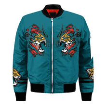 Load image into Gallery viewer, Jacksonville Jaguars NFL Claws Bomber Jacket Apparel Gift For Fans L0411-015